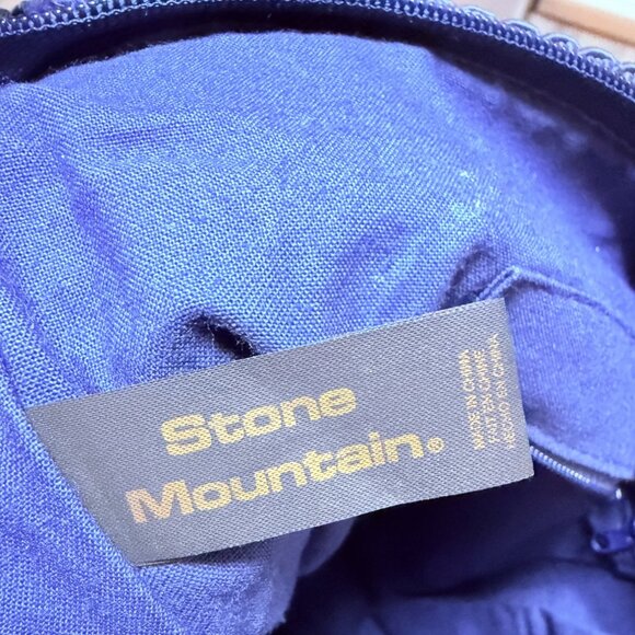 Stone Mountain Woven Crossbody Bag Americana Patriotic USA Coastal Summer Purse - Picture 9 of 16